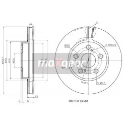 FÉKEK. TOYOTA ELSŐ CARINA E 92- CELICA 99- PRIUS 09- 204539