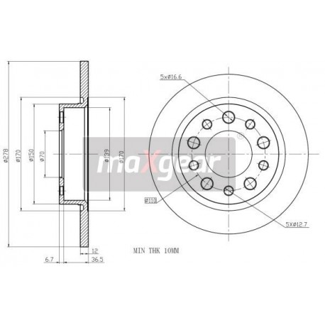 FÉKTÁRCSA. ALFA HÁTSÓ 159 05- 986479292