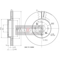 FÉKTÁRCSA. KIA ELÖL PICANTO 04- I10 08- 986479286