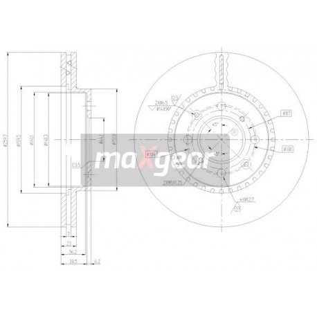 FÉKEK. HONDA ELSŐ CIVIC 01- 1.7CDTI
