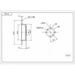 ELSŐ FÉKTÁRCSA AGILA,WAGON R+ 4700711