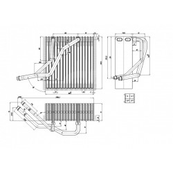 KLÍMA ELPÁROLOGTATÓ GOLF IV 1.9TDI 97- 1J1.820.103A