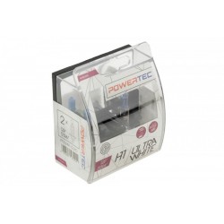 HALOGÉN IZZÓ H1 ULTRA FEHÉR/ AKÁR 100%-KAL TÖBB FÉNY - IDEÁLIS FEHÉR/NEM HOMOLOGIZÁLT EZ-H1UW-DUO