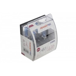 HALOGÉN IZZÓ HB3 ULTRA FEHÉR/ AKÁR 100%-KAL TÖBB FÉNY-IDEÁLIS FEHÉR/NEM JÓVÁHAGYOTT EZ-HB3UW-DUO