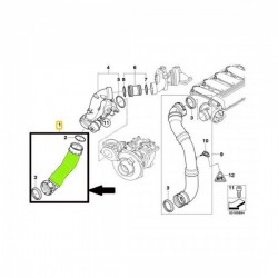 TURBINE GUIDE BMW 5-ös E60, 5 Touring E61 11617793606