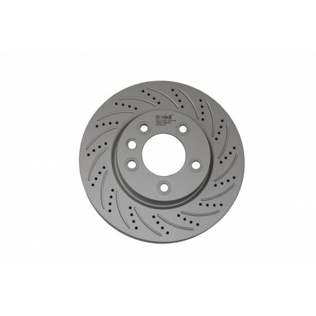 JOBB ELSŐ FÉKTÁRCSA VW TOUAREG 03-18 (330X32MM) PERFORÁLVA 7L6615302N