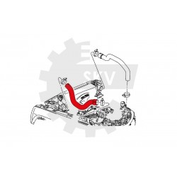 TURBINAVEZETÉK JEEP LIBERTY CHEROKEE 52079800AA 52079800AA