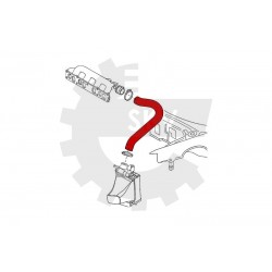 TURBINAVEZETÉK ALFA 156 2.4 JTD 175 KM 60688600 60688600