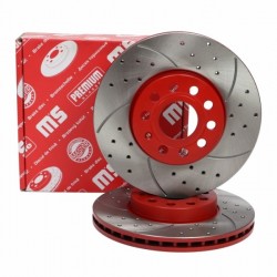 SPORT-EXTERME FÉKCSERÉKCSERÉK 2 db elöl L/P AUDI A3, SEAT ALTEA, ALTEA XL, L 1K0615301T