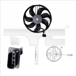HŰTŐVENTILÁTOR POLO 1.4TDI 99-01 6N0959453P