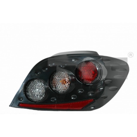 HÁTSÓ LÁMPÁK PEUGEOT 307 FEKETE BURKOLAT.TUNI.KPL