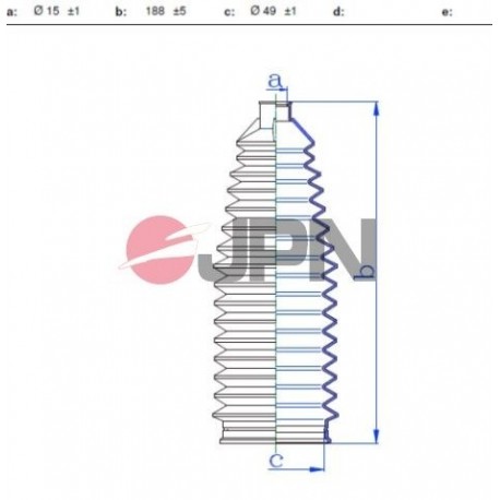 KORMÁNYRÚD BURKOLAT TOYOTA COROLLA E12 E12 E12 4553509040