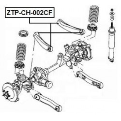 VEZÉRLŐKAR PERSELY JEEP GRAND CHEROKEE I/II -04 / TOP/ 52088214