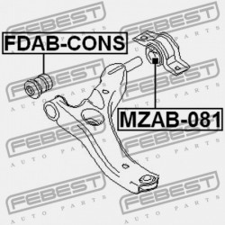 VEZÉRLŐKAR PERSELY FORD TRANSIT CONNECT TC7 02- /ELÜLSŐ ALSÓ VEZÉRLŐKAR/ 4366976