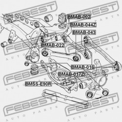 VEZÉRLŐKAR PERSELY BMW 3-AS SOROZAT E90/E91/92/93 04-12, 1-ES SOROZAT E81/82/87/88 03-12, F20/21 10-, X1 E84 08-, X3 F25 09-