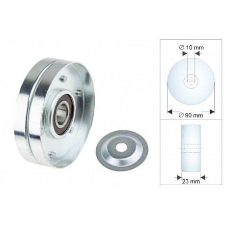 MULTIFRICTION SZÍJFESZÍTŐ SZÍJTÁRCSA SUZUKI GRAND VITARA I, GRAND VITARA II 2.0 03.98-02.15 17540-77E00