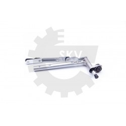 ABLAKTÖRLŐ MECHANIZMUS SEAT LEON (1P1), 1P0955602A, JOBB ELSŐ, RÖVIDEBB VÁLTOZAT HOSSZA 210 MM 1P0955602A