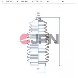 KORMÁNYRÚD BURKOLAT JOBBRA NISSAN SUNNY N13 90- N14 90- 94 Y10 92- 93.12 100NX 4820453Y01