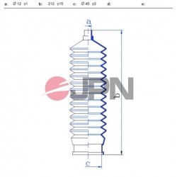KORMÁNYRÚD BURKOLAT MAZDA 323 BD 85- BF BG BW - 95 BA 97- 626 GC 85- 87 MATIZ H00232125