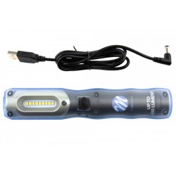 MŰHELYLÁMPA 9+1SMD MŰHELYLÁMPA 9+1SMD/9X5W SMD2835 OSRAM,600LM,1X2W SMD2525,200LM,AKKUMULÁTOR: 3.7V 2500MAH LI-ION-VÍZÁLLÓ