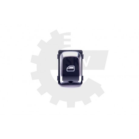 ABLAKVEZÉRLŐ KAPCSOLÓ AUDI A1 A6 (C7) A7 A8 Q3 8K0959855B UTAS OLDALI KRÓM 4 TŰS 8K0959855B