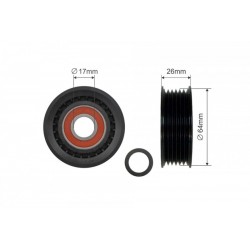 MULTIFRICTION SZÍJFESZÍTŐ SZÍJTÁRCSA CHERY TIGGO T11 2006-2013 FORD C-MAX CEU 2015- FORD FIESTA CCN 2013- FORD FIESTA CCN 2013-