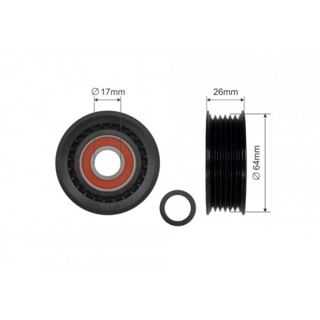 MULTIFRICTION SZÍJFESZÍTŐ SZÍJTÁRCSA CHERY TIGGO T11 2006-2013 FORD C-MAX CEU 2015- FORD FIESTA CCN 2013- FORD FIESTA CCN 2013-