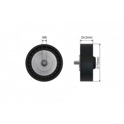 MULTIFRICTION SZÍJ SZÍJTÁRCSA BMW X5 (E70) 4.8I 07-13 500569