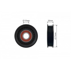 MULTIFRICTION SZÍJ SZÍJTÁRCSA FORD MONDEO 1.8 TD 257-00