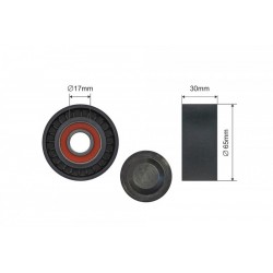 MULTIFRICTION SZÍJFESZÍTŐ SZÍJTÁRCSA RENAULT ESPACE V (JR_) 15-, TALISMAN GRANDTOUR (KP_) 16- 500258