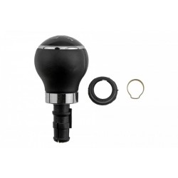 VÁLTÓGOMB VW GOLF V 2003-,GOLF VI 2008-,GOLF PLUS 2005-,JETTA 2006-/6 SEBESSÉGES/FEKETE SAPKA/BŐR GZB-VW-028