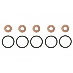 INJEKTOR JAVÍTÓ KÉSZLET LAND ROVER DICOVERY II 2.5TD5 1998-,DEFENDER 2.5TD5 1998-/5 X INJEKTOR O-GYŰRŰ,5 X RÉZ ALÁTÉT/ ERR6417