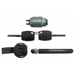 MOTORHÁZTETŐ FELOLDÓ JAVÍTÓ KÉSZLET FORD FOCUS II 2004-2011 / MOTORHÁZTETŐ ÍN+ZÁR/BETÉT/MASZK+ 2 KULCSKÉSZLET/ 4M5AA16B970AB