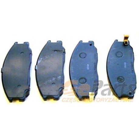 FÉKBETÉTEK SANTA FE 2.0CRDI 2.4I 2.7I 01.01- ELÖL Rotacja