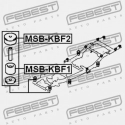 GERENDAHÜVELY MITSUBISHI L200 05- MN117458