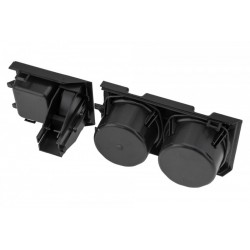 ITALTARTÓ/ÉRMÉK TARTÓ BMW 3 E46 1998-2004/FEKETE/