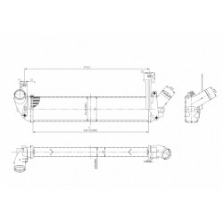 INTERCOOLER KANGOO 1.5DCI 03- 2141000Q0B