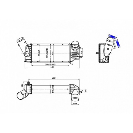 INTERCOOLER BERLINGO 2.0HDI 02- 0384.F6