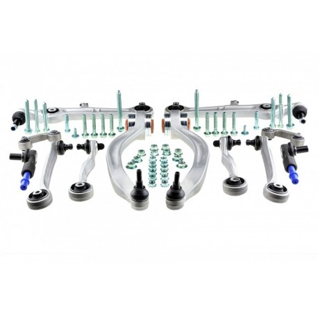 AUDI A4 ELSŐ FELFÜGGESZTÉS KÉSZLET 00-08 /TELJES MEGERŐSÍTETT ELSŐ FELFÜGGESZTÉS KÉSZLET/ 8E0498998