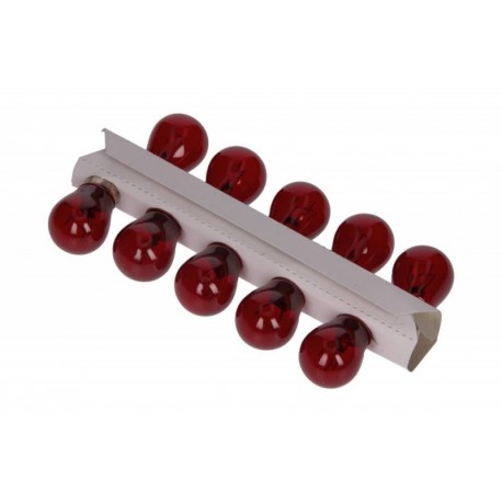 IZZÓ PR21 5W 12V 21 5W BAW15D PIROS KPL 10DB (ALKALMAZÁS. FORD. OPEL. CITROEN. SAAB)