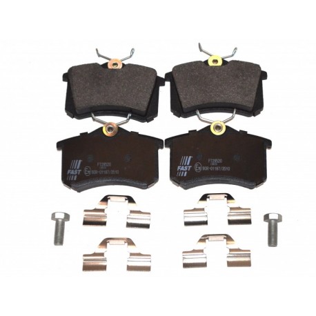 FÉKBETÉTEK CITROEN BERLINGO 96 HÁTUL ÉRZÉKELŐ NÉLKÜL 0209.61