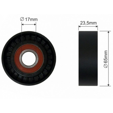 MIKRO SZÍJFESZÍTŐ FIAT DOBLO 00 SZÍJTÁRCSA 46548452