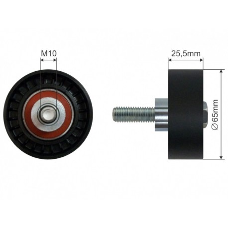 MIKRO SZÍJFESZÍTŐ FIAT BRAVO 07 SZÍJTÁRCSA 65X10X25.5 60671789