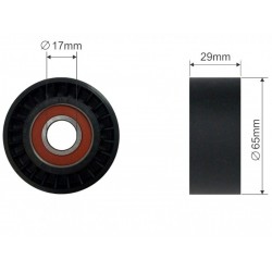 MIKRO SZÍJFESZÍTŐ FIAT DOBLO 00 SZÍJTÁRCSA 1.9 JTD 55180011