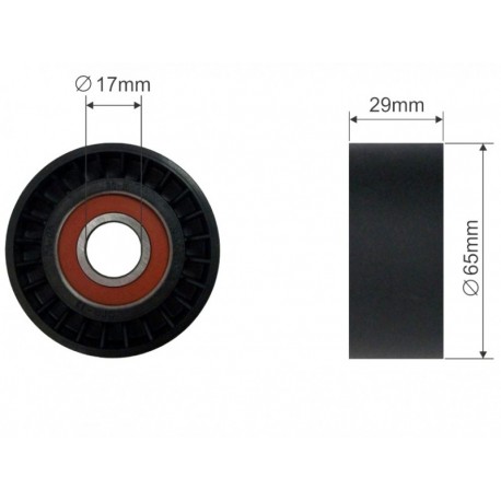 MIKRO SZÍJFESZÍTŐ FIAT DOBLO 00 SZÍJTÁRCSA 1.9 JTD 55180011