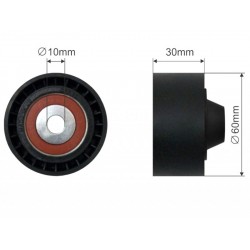 MIKRO SZÍJFESZÍTŐ FIAT FIORINO 07 SZÍJTÁRCSA 1611422980