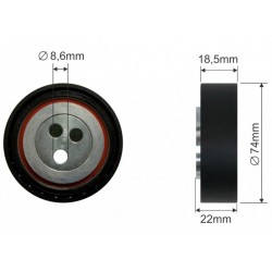 MIKRO SZÍJFESZÍTŐ IVECO DAILY 00 SZÍJTÁRCSA 2.3JTD 500393575