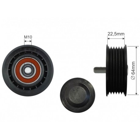 VEZÉRMŰSZÍJ FESZÍTŐ FIAT PUNTO GRANDE 05 SZÍJTÁRCSA 51800046