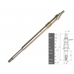 IZZÍTÓGYERTYA FIAT DUCATO 06 2.2 PUMA 71772817