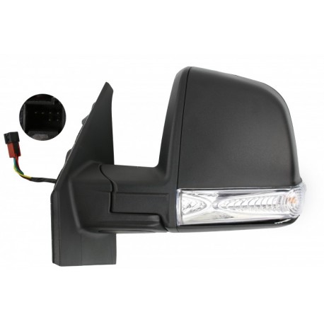 TÜKÖR FIAT DOBLO 09 ELEKTROMOS BAL OLDALI FŰTÖTT KOMBI / PANORÁMA 6 TŰS TÜKÖR 735497891